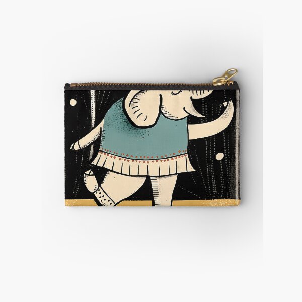 Item preview, Ballet Elephant: Hand-Drawn Cartoonish Illustration designed and sold by PaintbrushPlace.
