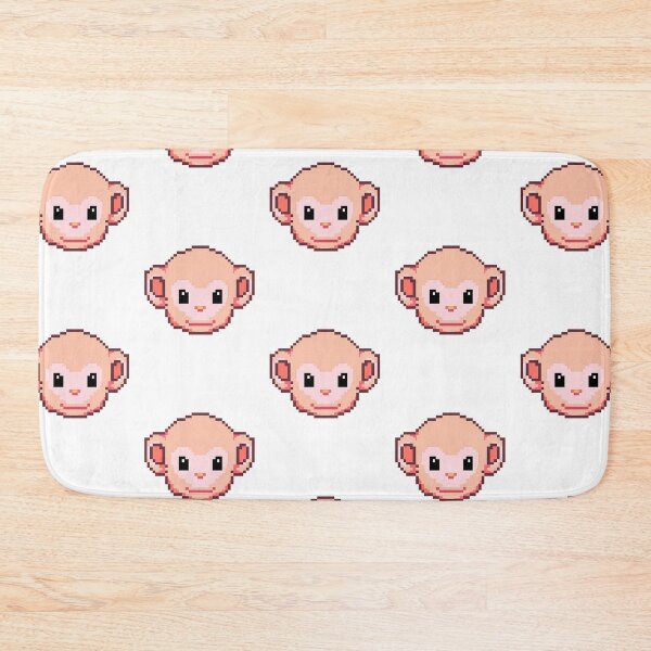 Item preview, Orange Monkey pixel art - Retro vibe designed and sold by octoboobs.