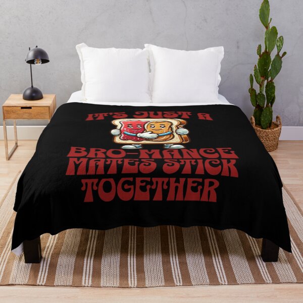 Item preview, Peanut butter and jelly, it’s just a bro-mance mates stick together designed and sold by BritishDelights.