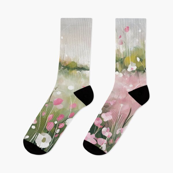 Item preview, A beautiful wildflowers pink and white colours designed and sold by NingningS.