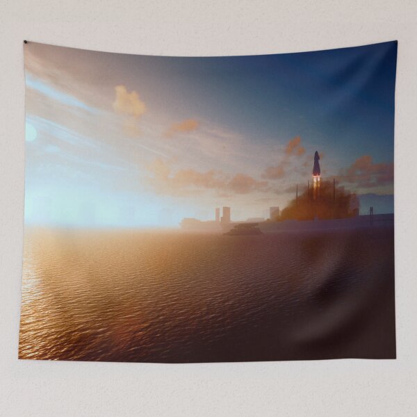 Item preview, Rocket Launch - virtual photography designed and sold by Promethea Echenique.