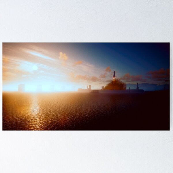 Item preview, Rocket Launch - virtual photography designed and sold by Promethea Echenique.
