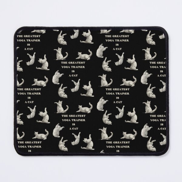 Item preview, The Greatest Yoga Trainer Is A Cat designed and sold by mirciashop.