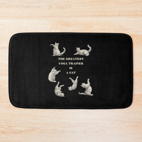Item preview, The Greatest Yoga Trainer Is A Cat designed and sold by mirciashop.
