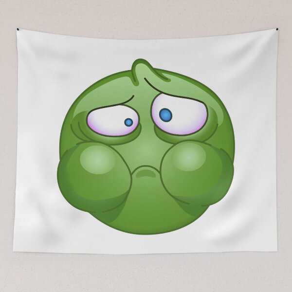 Item preview, Nauseated Emoticon designed and sold by Yael Weiss.