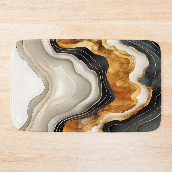 Item preview, Timeless Elegance: A Luxurious Flow of Ivory, Gold, and Mystery designed and sold by unimuse.
