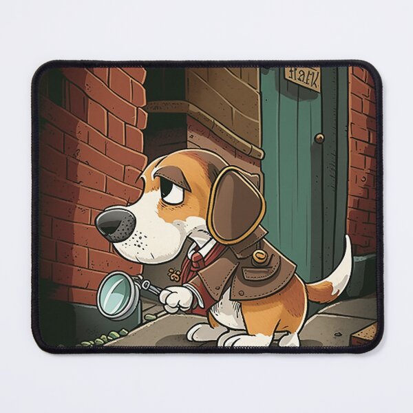 Item preview, Detective Beagle: Cartoonish Hand-Illustrated Adventure designed and sold by PaintbrushPlace.