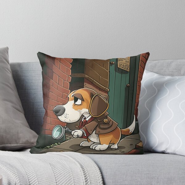 Item preview, Detective Beagle: Cartoonish Hand-Illustrated Adventure designed and sold by PaintbrushPlace.