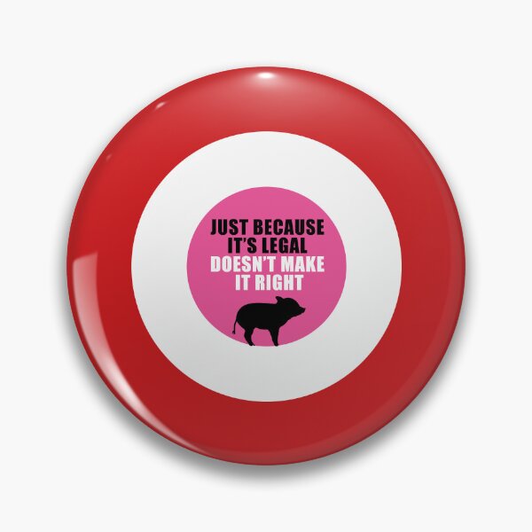 Item preview, Just because  it’s legal doesn’t make  it right designed and sold by Nanika-akimoto.