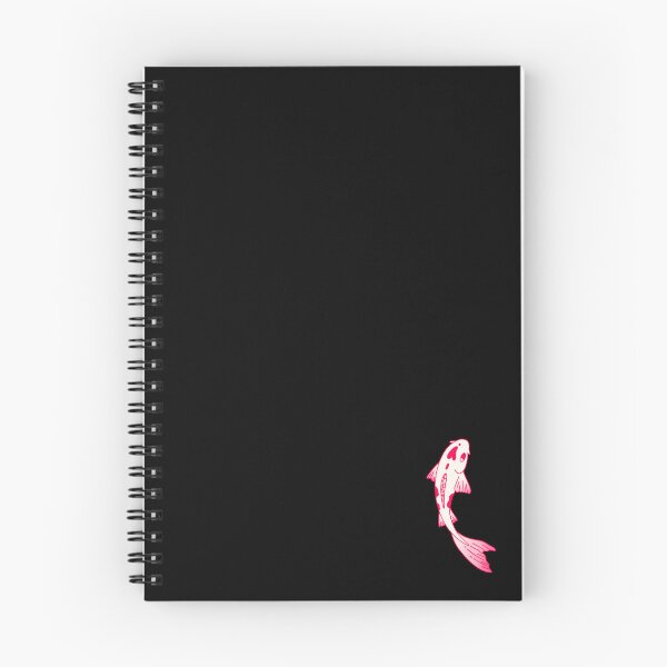 Item preview, Pink Yellow koi fish with heart design - fish lover designed and sold by GingerandMilk.