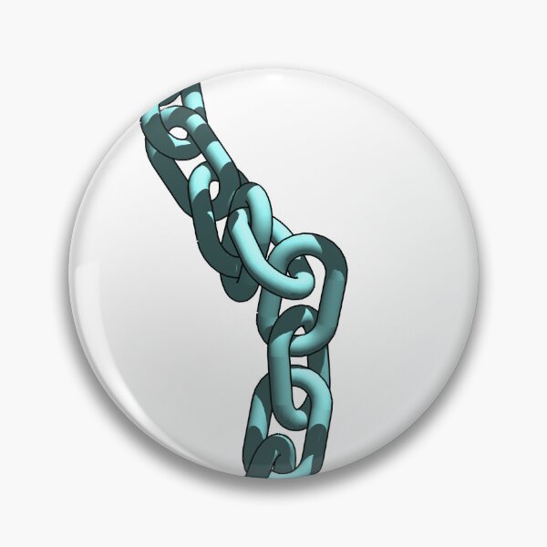 Item preview, Turquoise looped chain designed and sold by m-yoga-store.
