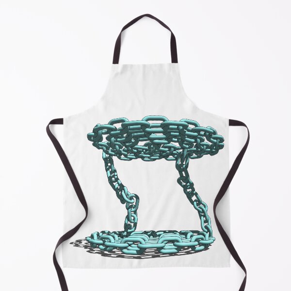 Item preview, Turquoise looped chain designed and sold by m-yoga-store.