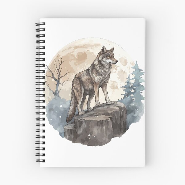 Item preview, alone wolf designed and sold by ebialonestar.
