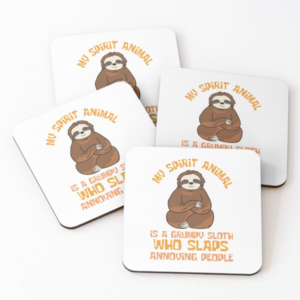 Item preview, Sloth "The Snappy Spirit Animal" designed and sold by PrintMastery.