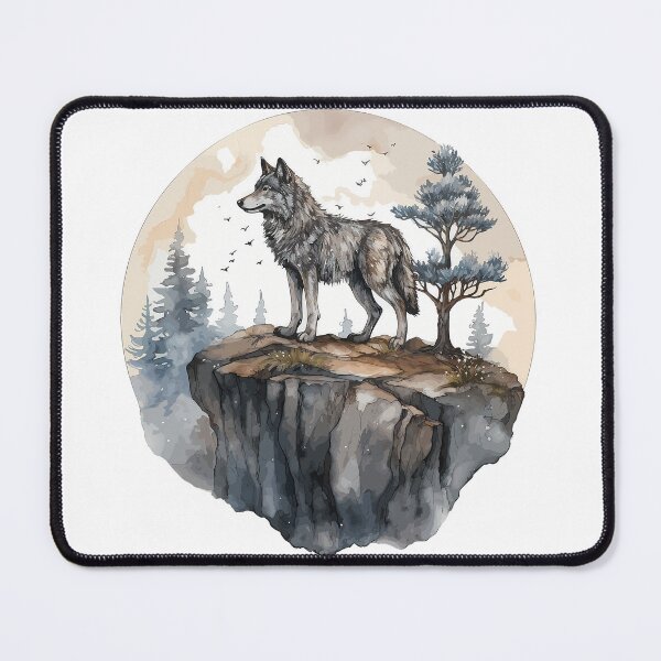 Item preview, alone wolf designed and sold by ebialonestar.