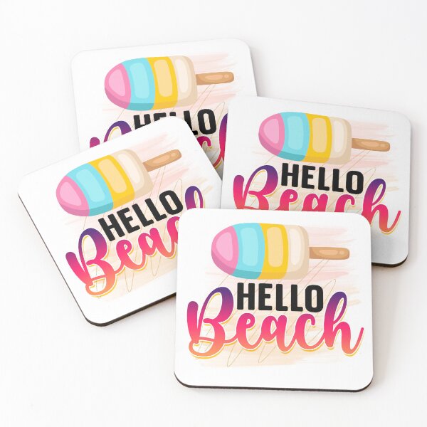 Artikelvorschau, Hallo Strand entworfen und verkauft von DesignCosmos.