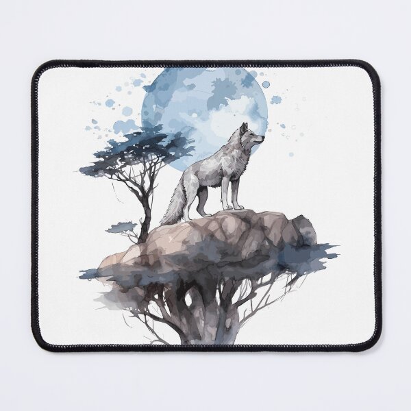 Item preview, alone wolf designed and sold by ebialonestar.