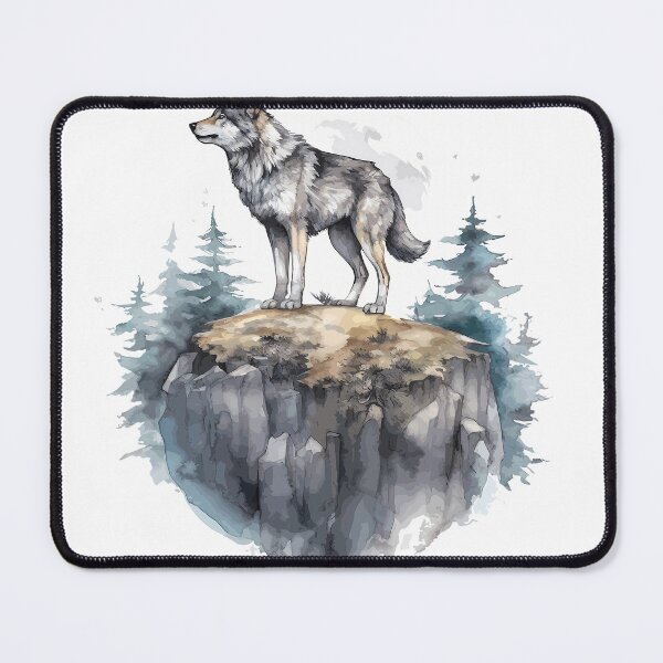 Item preview, alone wolf designed and sold by ebialonestar.