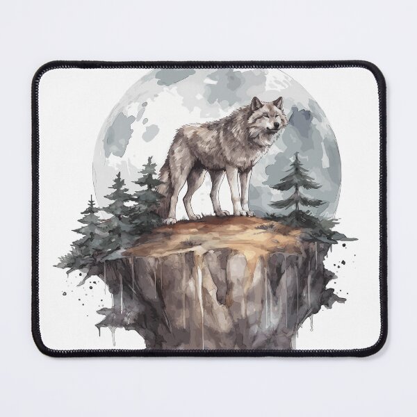 Item preview, alone wolf designed and sold by ebialonestar.