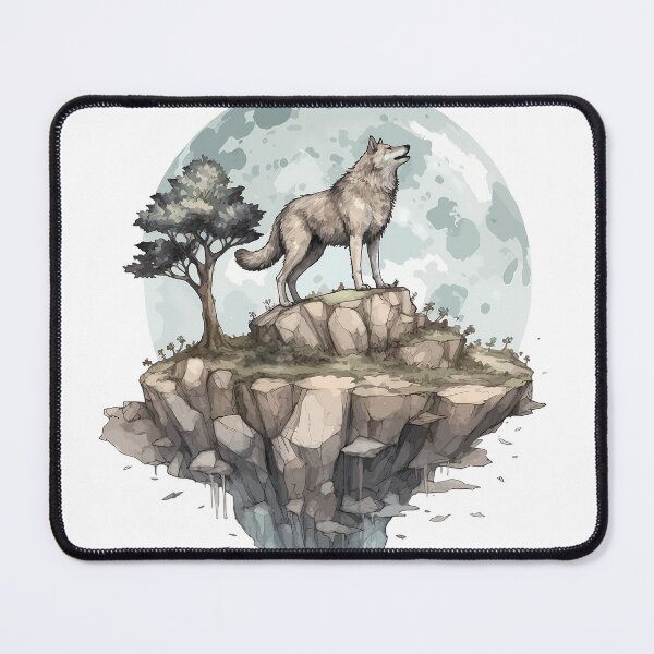 Item preview, alone wolf designed and sold by ebialonestar.