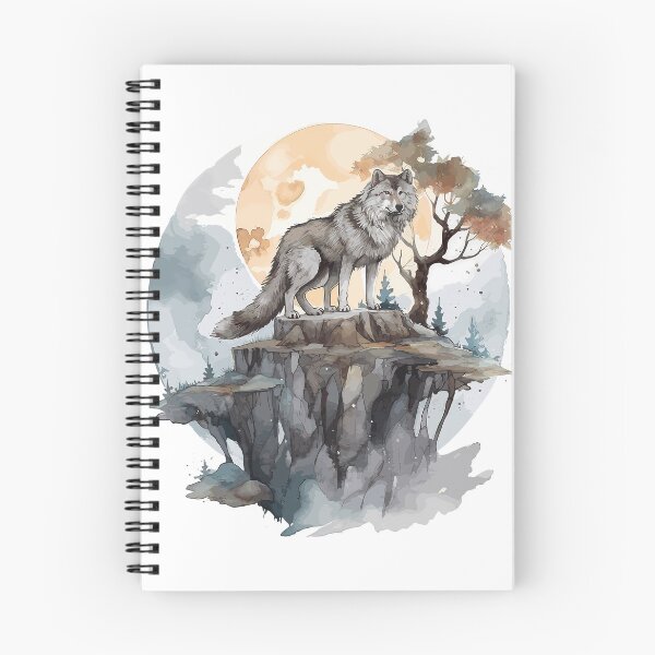 Item preview, alone wolf designed and sold by ebialonestar.