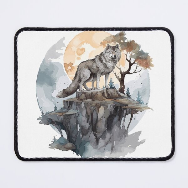 Item preview, alone wolf designed and sold by ebialonestar.