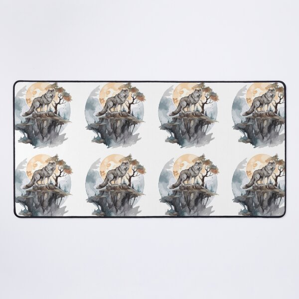 Item preview, alone wolf designed and sold by ebialonestar.
