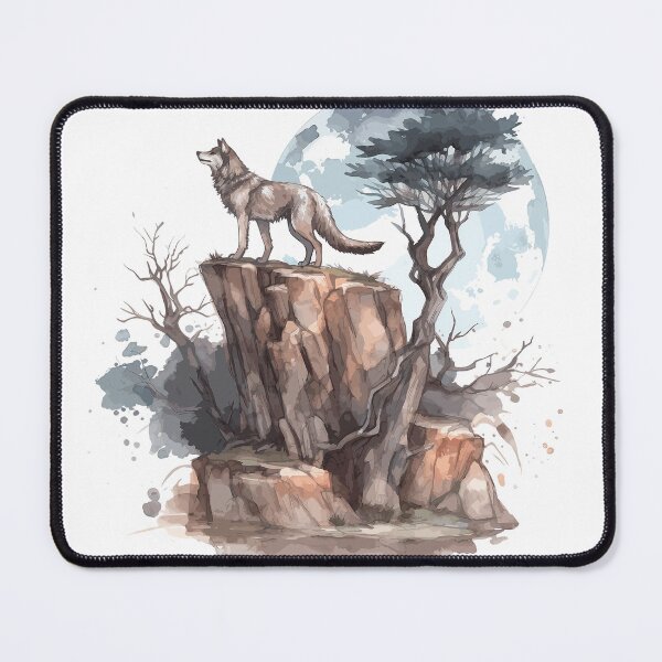 Item preview, alone wolf designed and sold by ebialonestar.