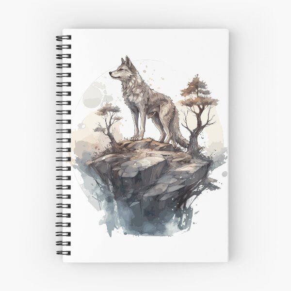 Item preview, alone wolf designed and sold by ebialonestar.