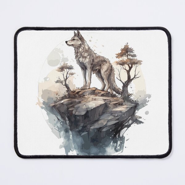Item preview, alone wolf designed and sold by ebialonestar.
