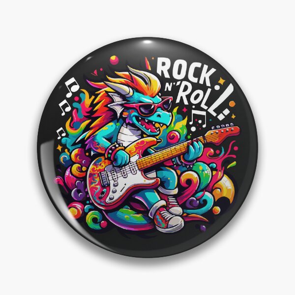Item preview, Dragon Rock on Guitar designed and sold by ADAM-YOUB.