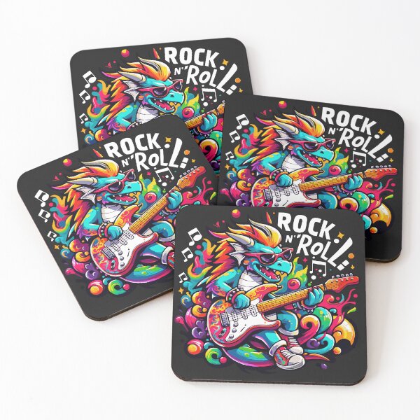 Item preview, Dragon Rock on Guitar designed and sold by ADAM-YOUB.