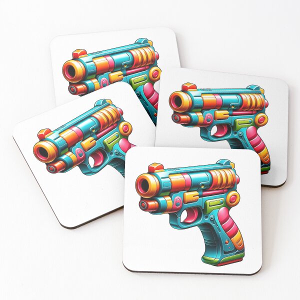 Item preview, Brightly Colored Toy Water Gun Pistol for Shooting Water designed and sold by kylmllr101684.