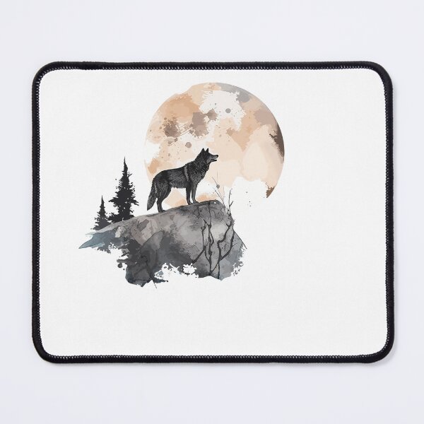 Item preview, alone wolf designed and sold by ebialonestar.