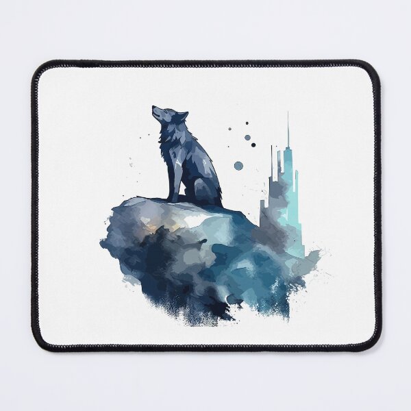 Item preview, alone wolf designed and sold by ebialonestar.