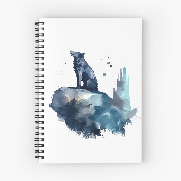 Item preview, alone wolf designed and sold by ebialonestar.