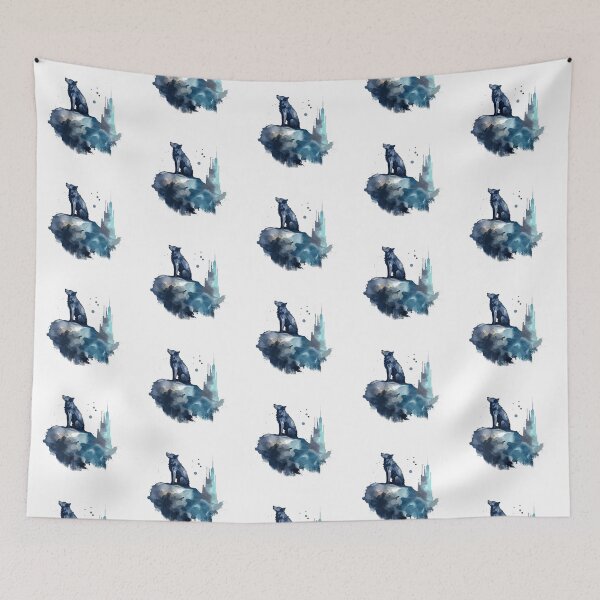 Item preview, alone wolf designed and sold by ebialonestar.