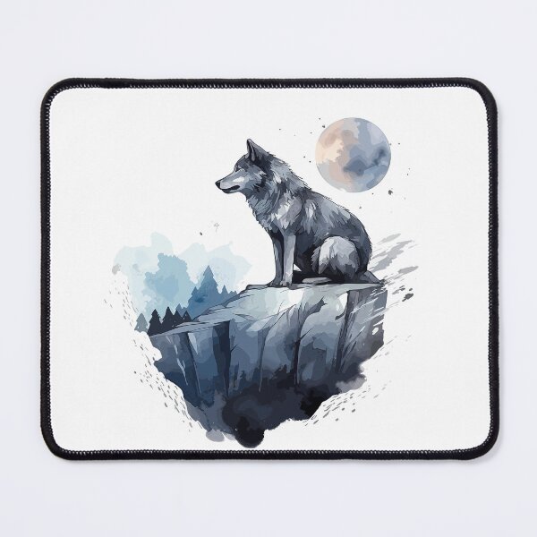 Item preview, alone wolf designed and sold by ebialonestar.