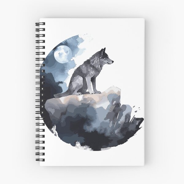 Item preview, alone wolf designed and sold by ebialonestar.