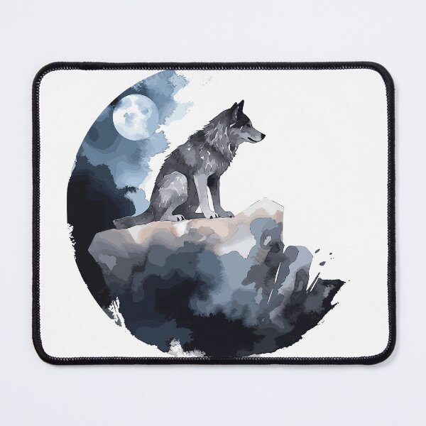 Item preview, alone wolf designed and sold by ebialonestar.
