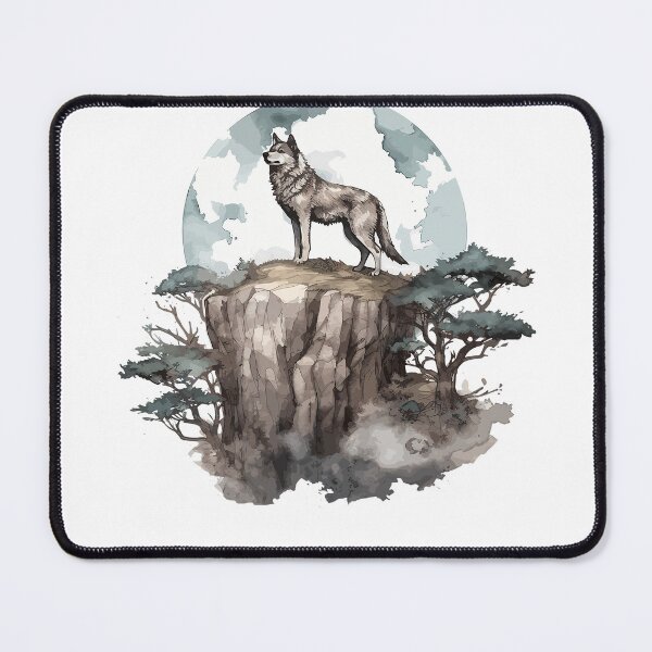 Item preview, alone wolf designed and sold by ebialonestar.