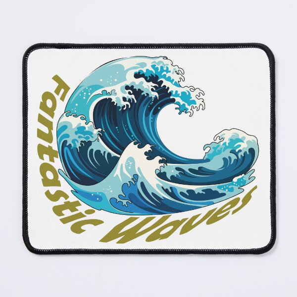 Item preview, Fantastic Waves designed and sold by Art-Essa.