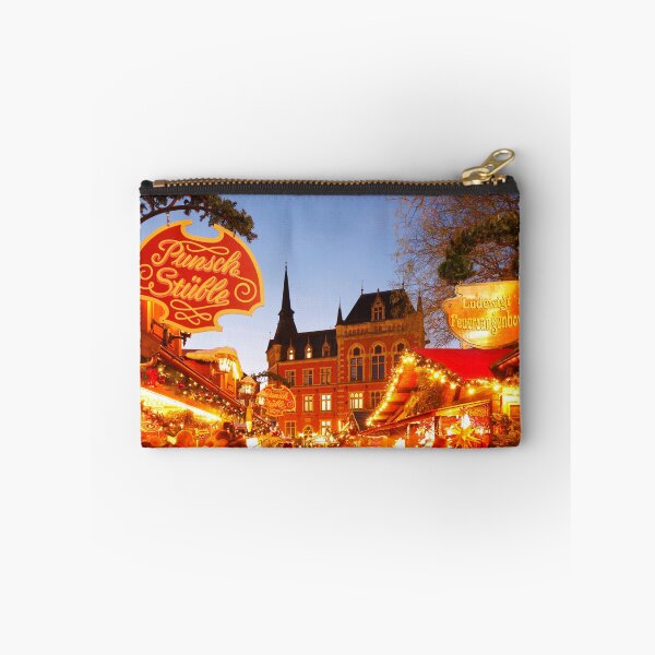 Item preview, Christmas market Lambertimarkt with town hall at dusk, Oldenburg designed and sold by Torsten  Krüger.