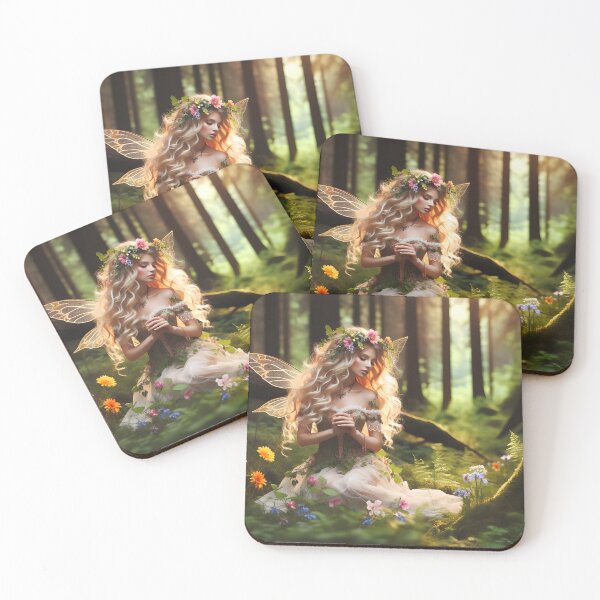 Item preview, Woodland Fairy: Enchanted Fantasy Forest Creature designed and sold by Fantasy Masterpiece.