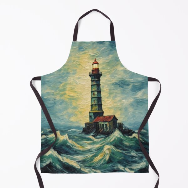 Item preview, "Guiding Light: Lighthouse in the Middle of the Sea" designed and sold by Artisticanvas.
