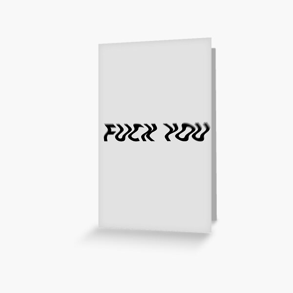 Artikel-Vorschau von f*ck you, designt und verkauft von BLUCYart.