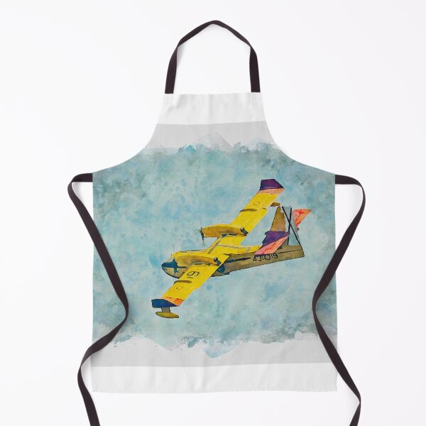 Item preview, Puerto Pollensa Seaplane Mallorca Watercolour Effect designed and sold by GG WALL ART.