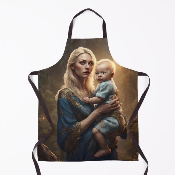 Item preview, Young mother and her baby boy. designed and sold by Kenosuke78.