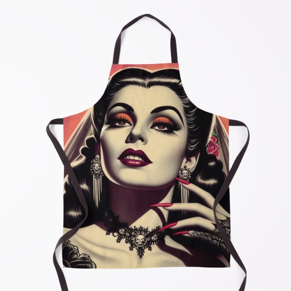 Item preview, Beauty Vampire Woman designed and sold by PulpVintage.