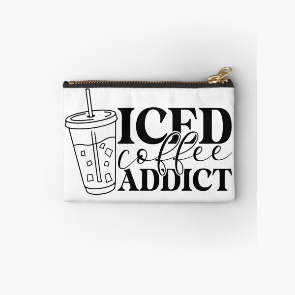 Item preview, Iced coffee addict designed and sold by DesignCosmos.